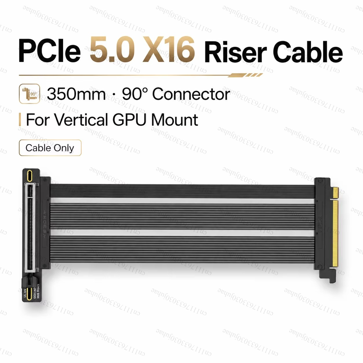 Cavo Riser PCIe 5.0 X16 350mm, - Pcie 5.0 Gpu Riser Cable recensione e prezzo