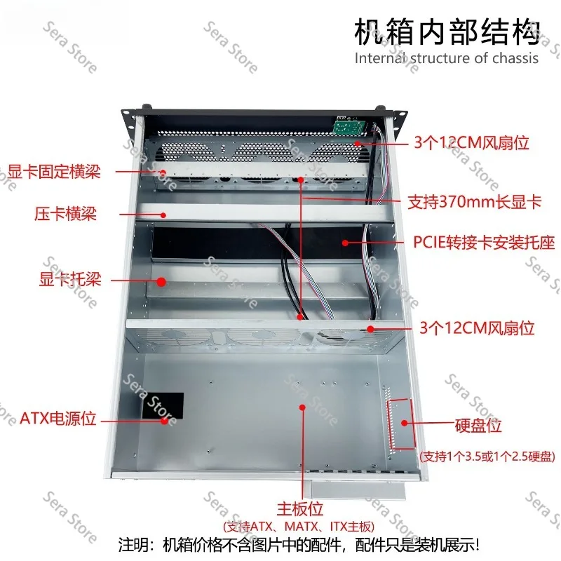 Case per server GPU 4U con 6/8 - Server Gpu Chassis 4U recensione e prezzo